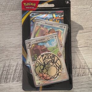 Pokemon Card Pack with Gold Coin